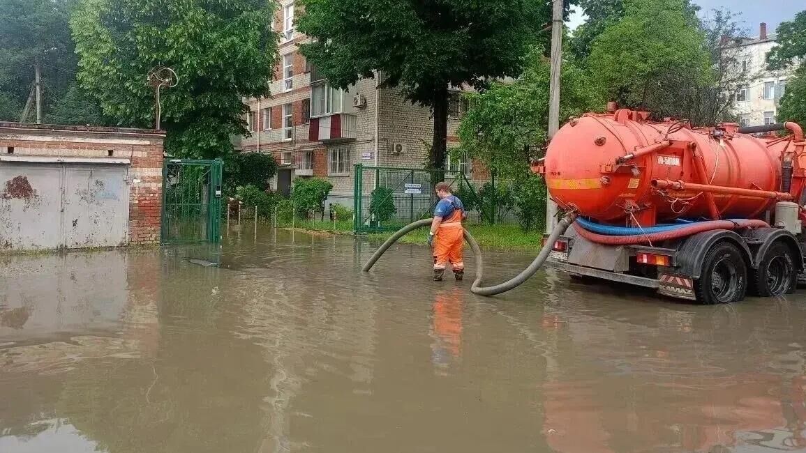В Краснодаре за один день выпала полуторамесячная норма осадков